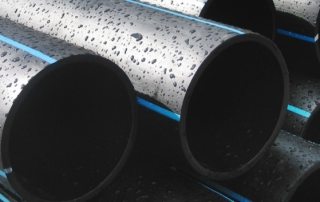 Polyethylene pipes for indoor and outdoor use