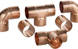 accesorios para tubos de cobre