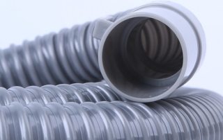 plastic ventilation pipes