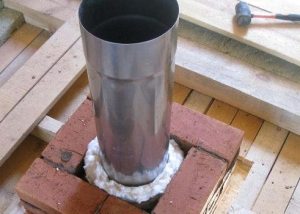 Comment isoler un tuyau de cheminée en métal