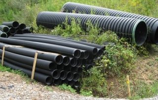 Ang corrugated drainage pipe