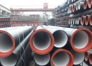 Pig-iron sewer pipes