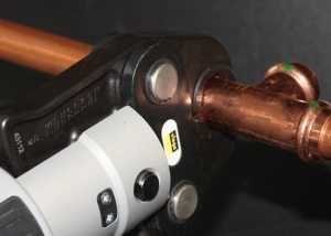 Copper pipes and fittings for water supply