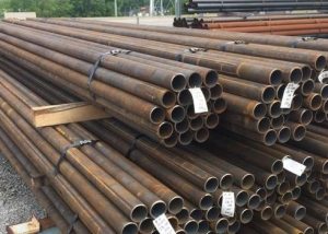 Pipe for fence posts