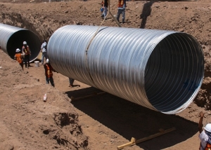 Large diameter steel pipes