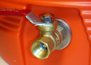 Ball valve with American