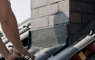 Roof chimney sealing