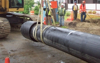 Assainissement du pipeline
