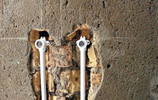 Water socket for plastic pipes